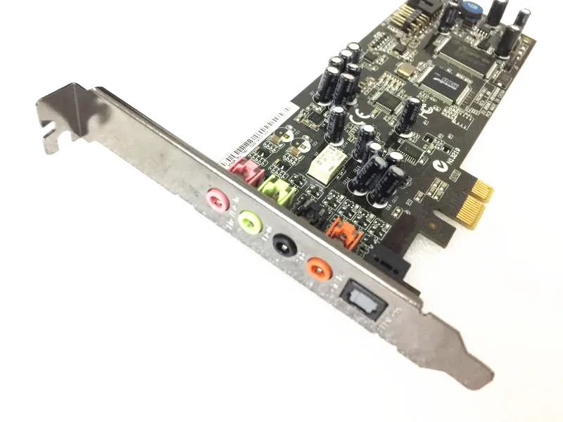 Оригинальная профессиональная звуковая карта ASUS Xonar DGX PCI E интерфейс 5 1 канала 100%