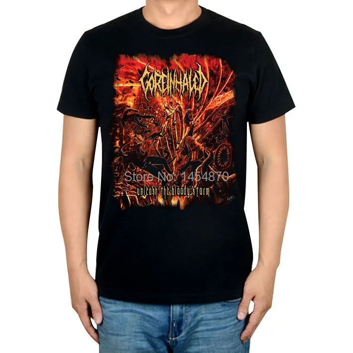 

Новая крутая Модная брендовая футболка Goreinhaled, Высококачественная хлопковая футболка в стиле панк для фитнеса, ардрока, металлические черн...