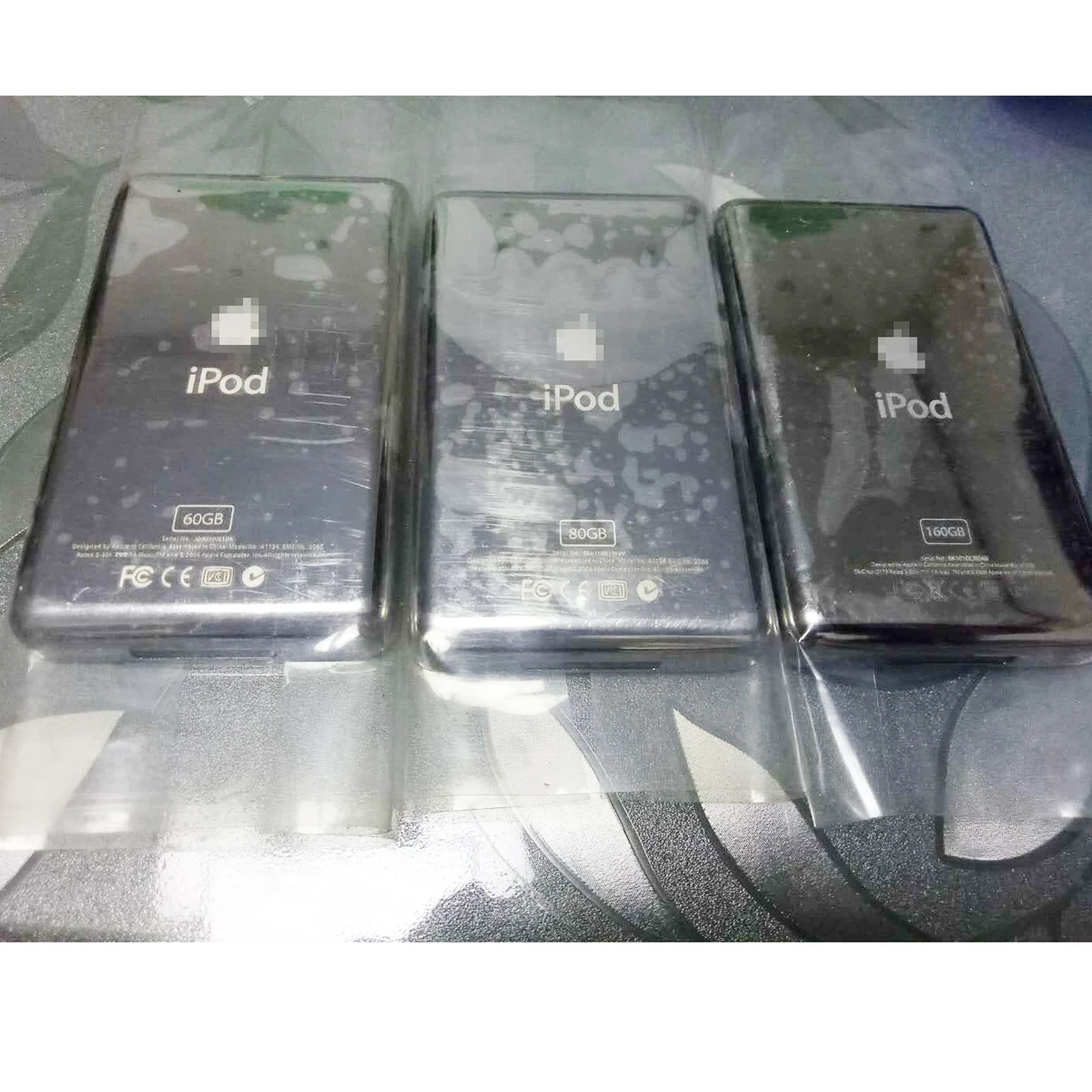 Новый серебристый металлический чехол накладка толстый для iPod Video 60 ГБ 80