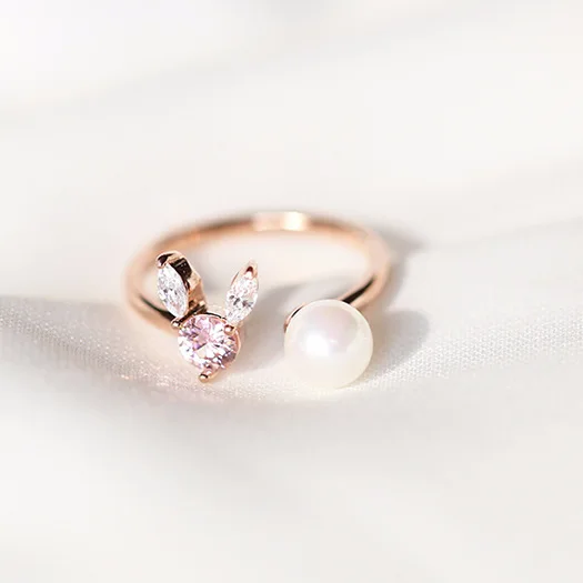 Женское Винтажное кольцо из серебра 100% пробы с фианитом|adjustable rings for women|open ringrings