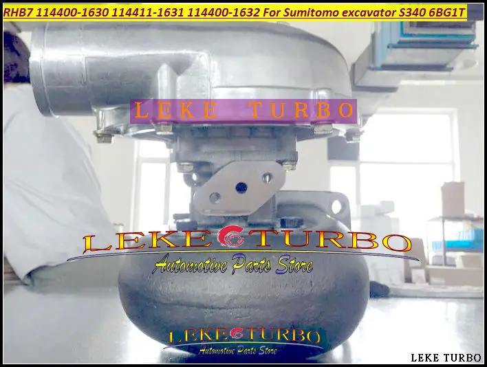 Турбокомпрессор RHB7 114400-1630 114411-1631 114400-1632 для экскаватора Sumitomo S340 6BG1T | Автомобили и