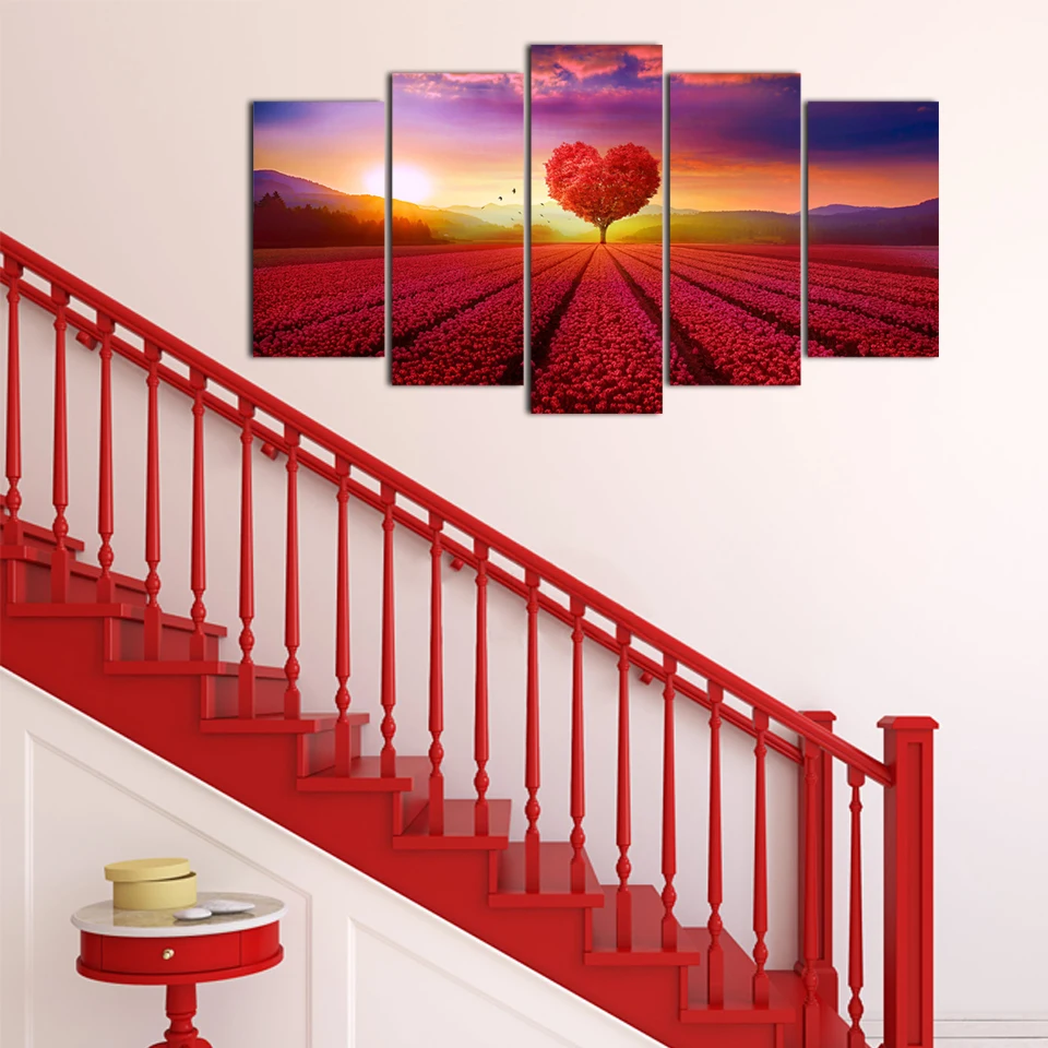 Любовь Бесплатная доставка холсте плакат Wall Art Водонепроницаемый чернилами