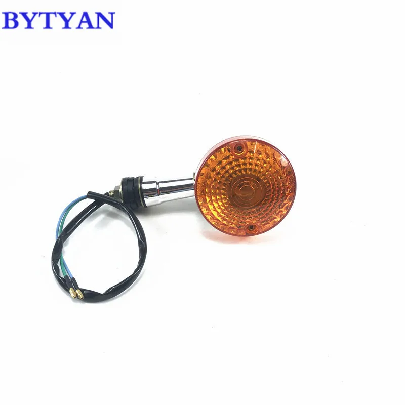 BYTYAN 4 шт Универсальный мотоциклетный сигнал сигнала свет лампы для GN125 Кафе Racer
