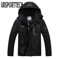 brand mens winter jackets mens thicken patchwork outwear coats male hooded parkas thermal warm windproof coat plus size m 6xl
