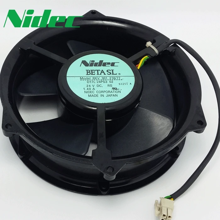 Новый вентилятор охлаждения nidec BKV 301 _ 02 216/77*170*50 мм 17 см 170 DC 24 В а|cooling fan|24v dc cooling fan24v