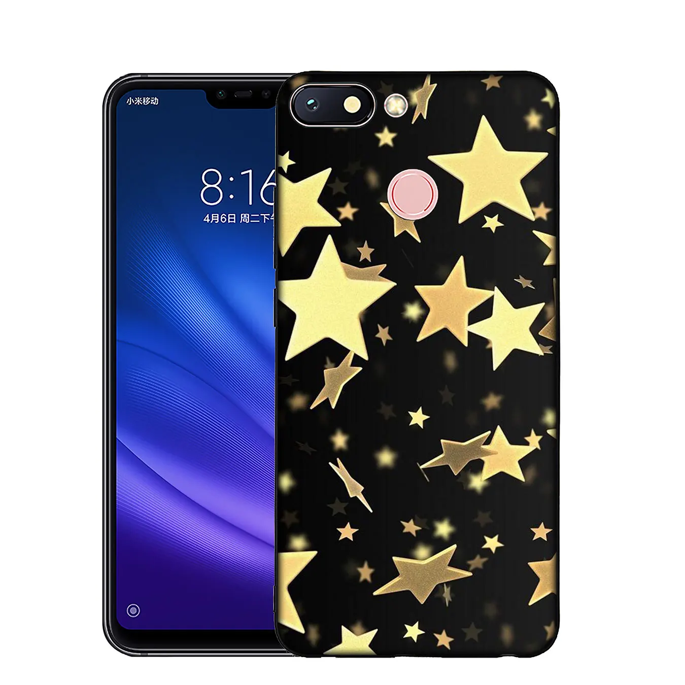 IYICAO Glitter Star Soft Silicone Case for Xiaomi Mi 9 8 A2 Lite A1 6 pocophone f1 MAX 3 mi9 mi8 mia2 |