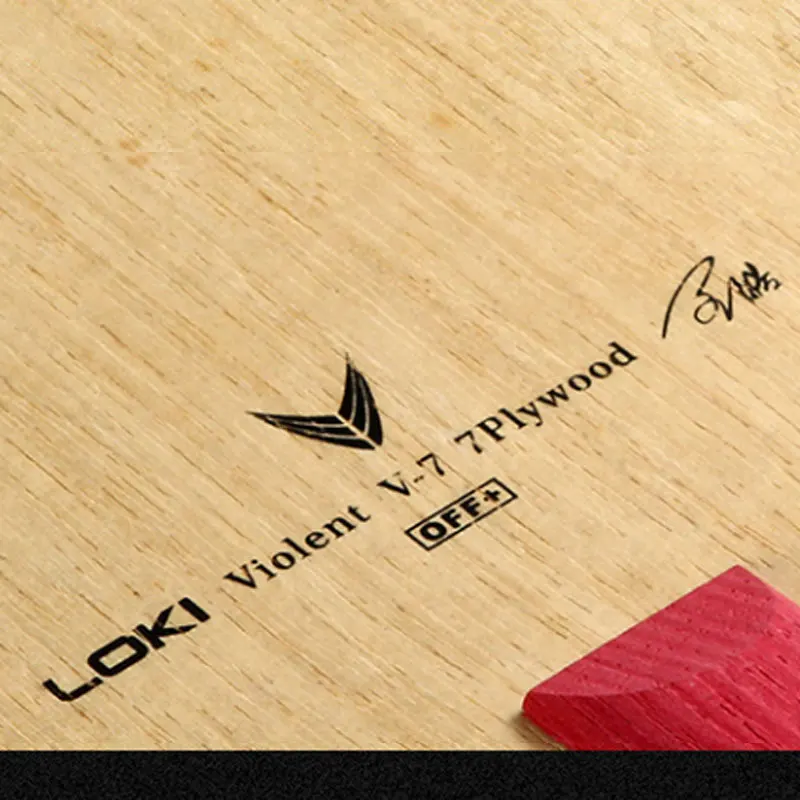 LOKI V7 Clcr, ракетка для настольного тенниса, профессиональная ракетка для пинг-понга, атака, штурмовая ракетка для пинг-понга, без резины, Wang Hao Celebrity