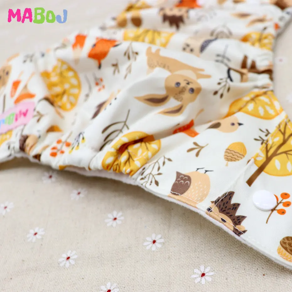 MABOJ Cloth Diapers Baby Pocket Cloth Diaper One Size Waterproof Nappy Reusable Cloth Nappies Set Washable Wholesale New
