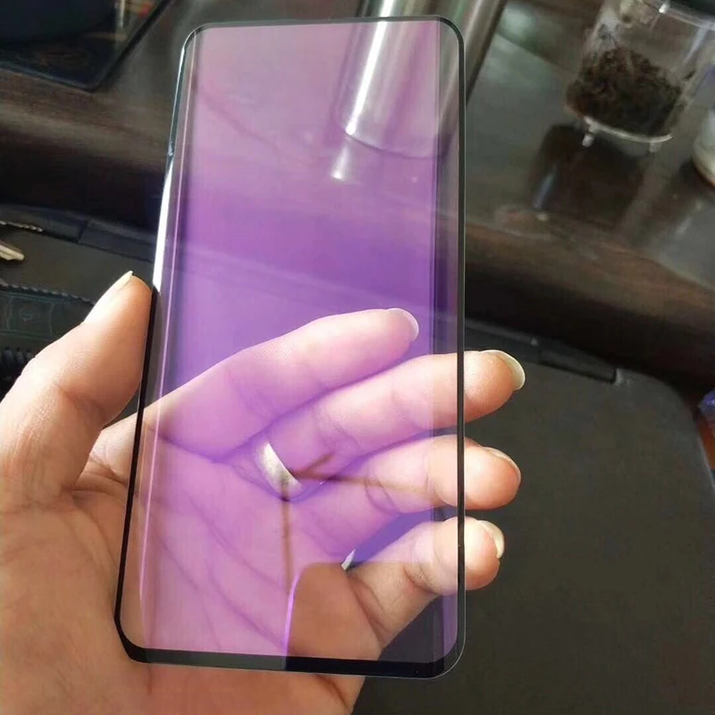 Микроданные для OPPO Find X 3D Анти синее закаленное стекло 9H полное покрытие анти