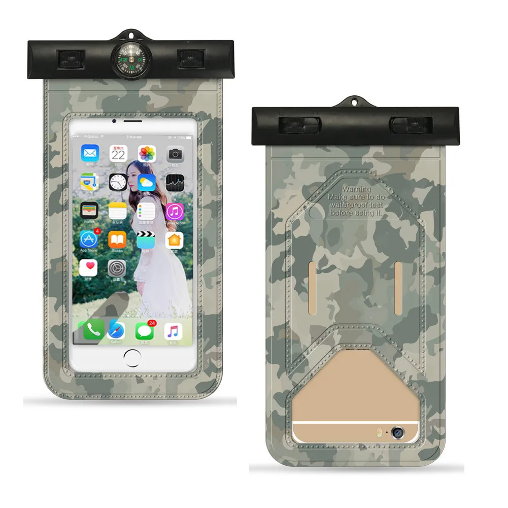 Сумка для телефона дайвинга поплавок подушка безопасности водонепроницаемая