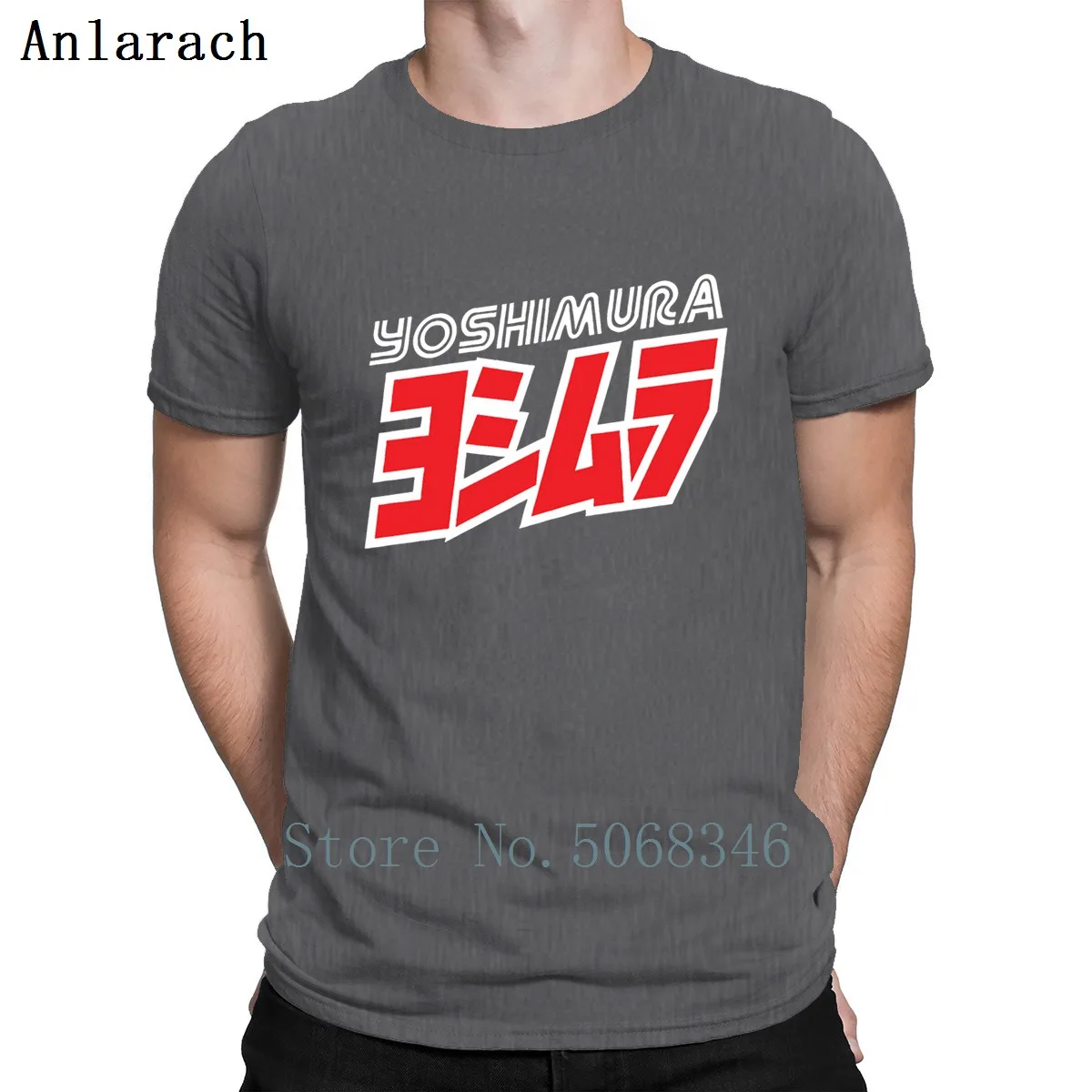 Yoshimura футболка весна осень нормальный принт New Новая модная свободная хлопковая