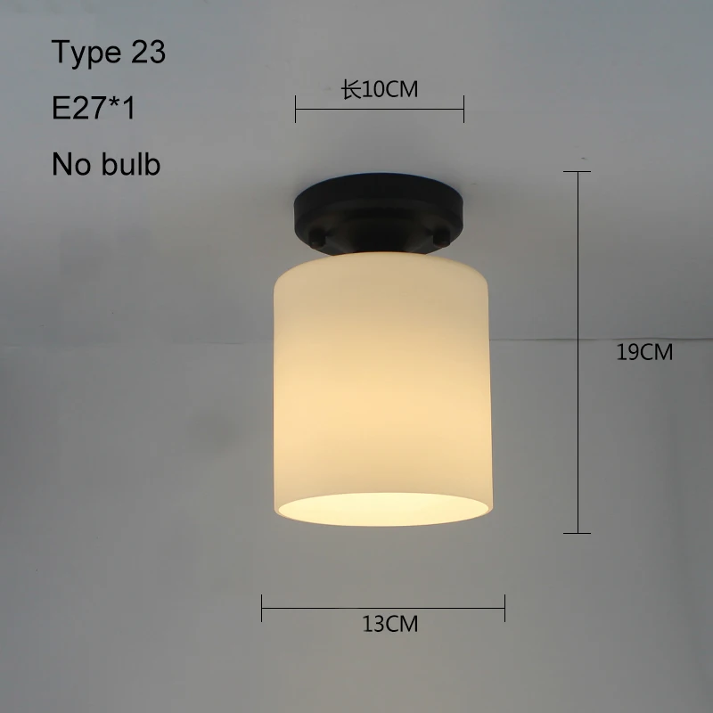 Type 23 no bulb Современный потолочный светильник, светодиодный потолочный светильник, винтажный плафон, клетка, плафонье, хрустальная лампа для столовой, кухни, Lampara Techo - Цвет корпуса: Type 23 no bulb