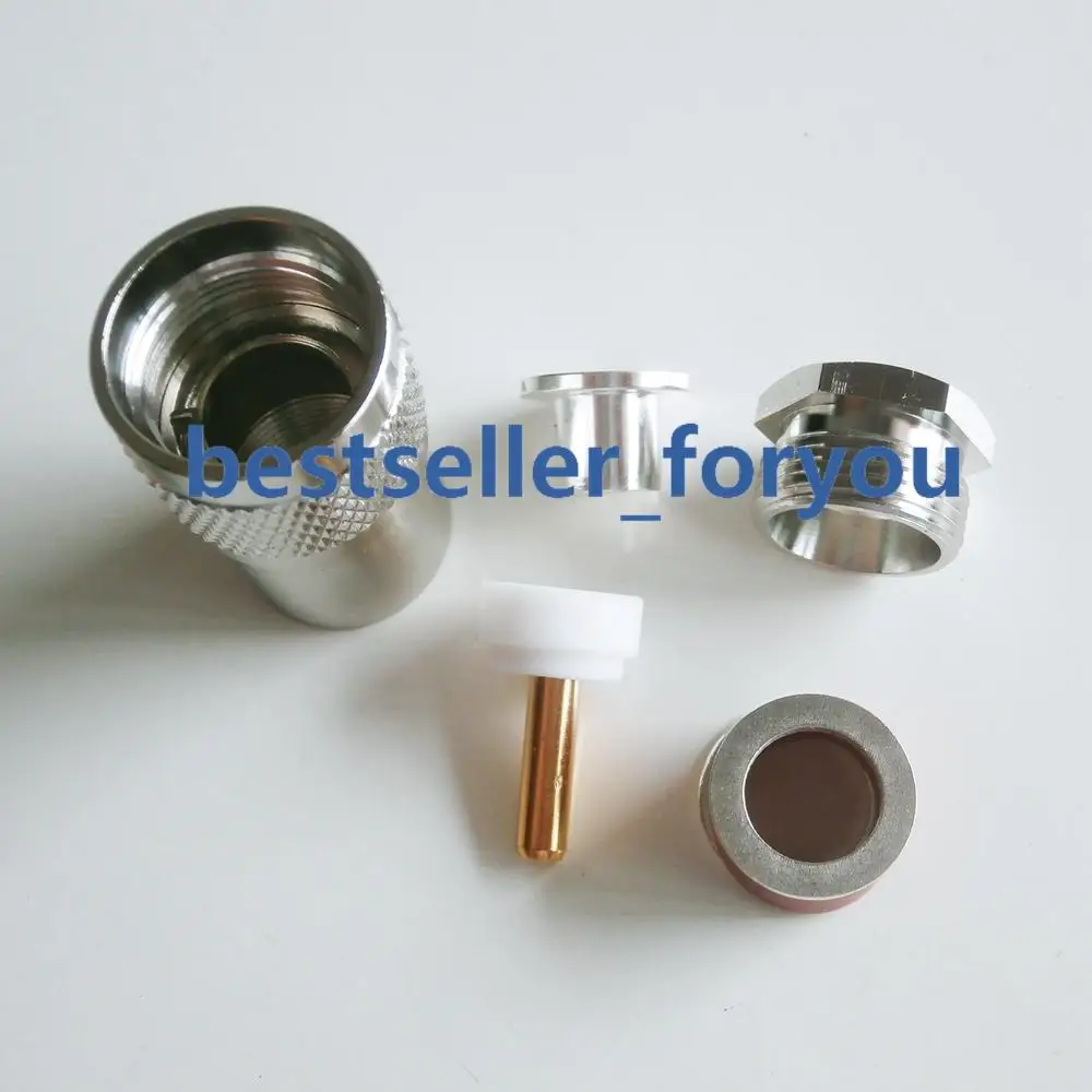 5X UHF папа PL259 зажим разъем для коаксиального кабеля RG8 RG213 RG214 LMR400|Соединители| |
