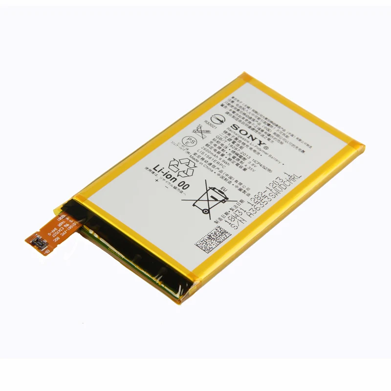 Оригинальный аккумулятор высокой емкости LIS1561ERPC для Sony Xperia Z3 Mini Compact Z3C D5803 D5833 2600