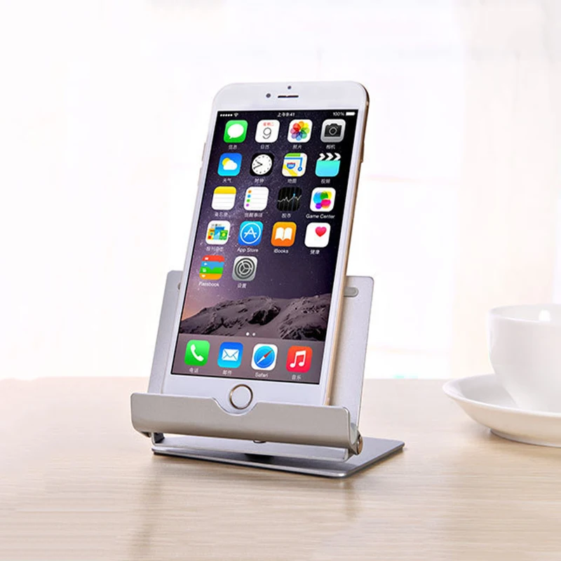 Алюминиевая Складная подставка для телефона iPhone 8P X XS XR IPAD Универсальный