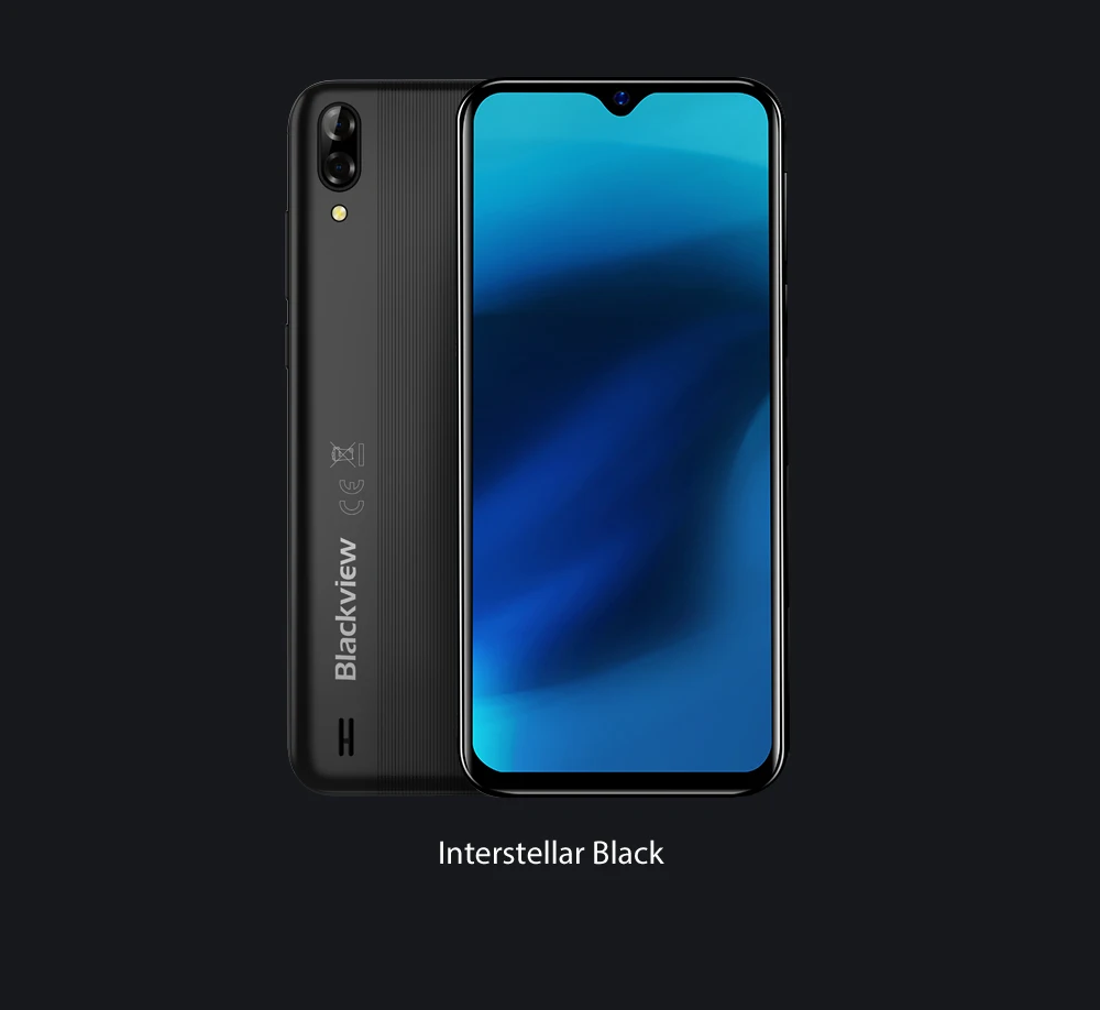 Blackview A60 смартфон 4080 мАч Android 8,1 13 МП Двойная камера мобильный телефон MT6580A четырехъядерный 6," экран капли мобильный телефон
