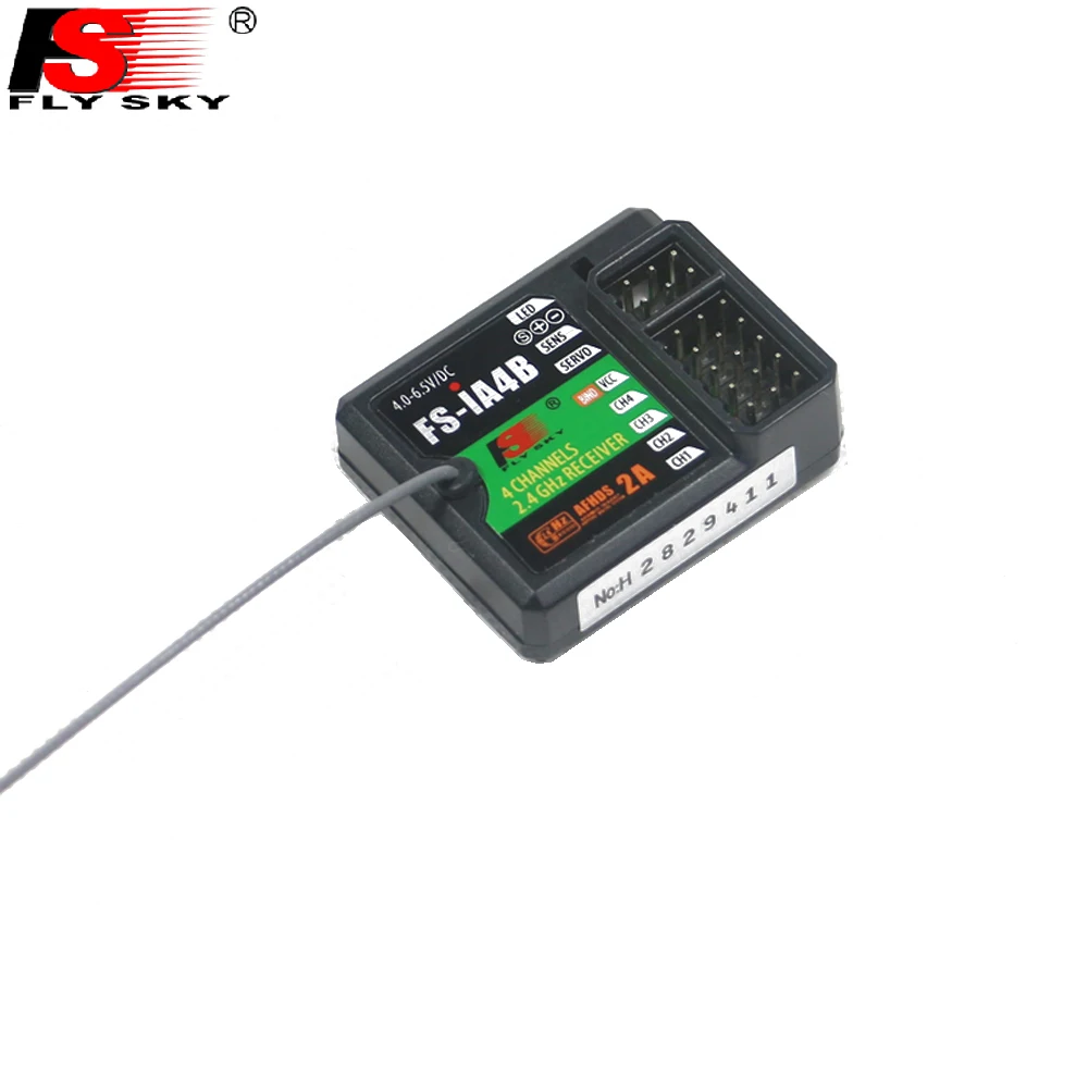 Flysky FS iA4B 2 4G 4 канальный приемник PPM выход с портом iBus для i4 i6 i10 iT4S передатчик|ppm