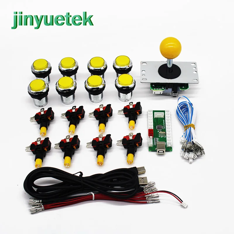Diy игра управление доска аркадная машина MAME Нулевая задержка комплект USB к ПК