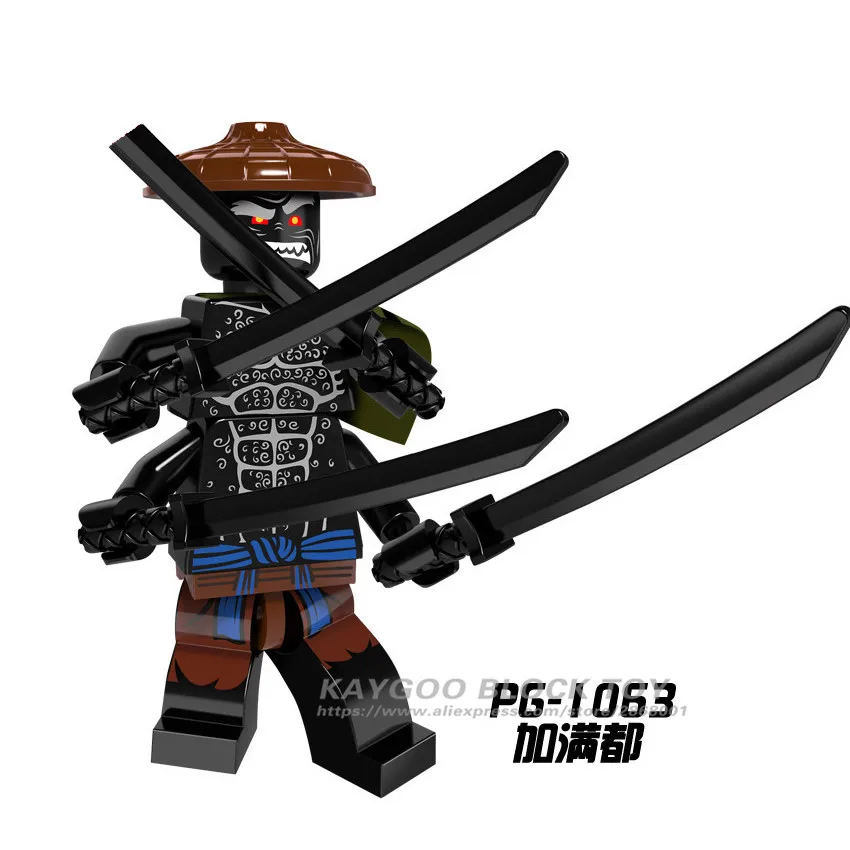 PG8074 Super Heroes ниндзя фильм враг джунгли Garmadon Вэй змея 70612 best образования