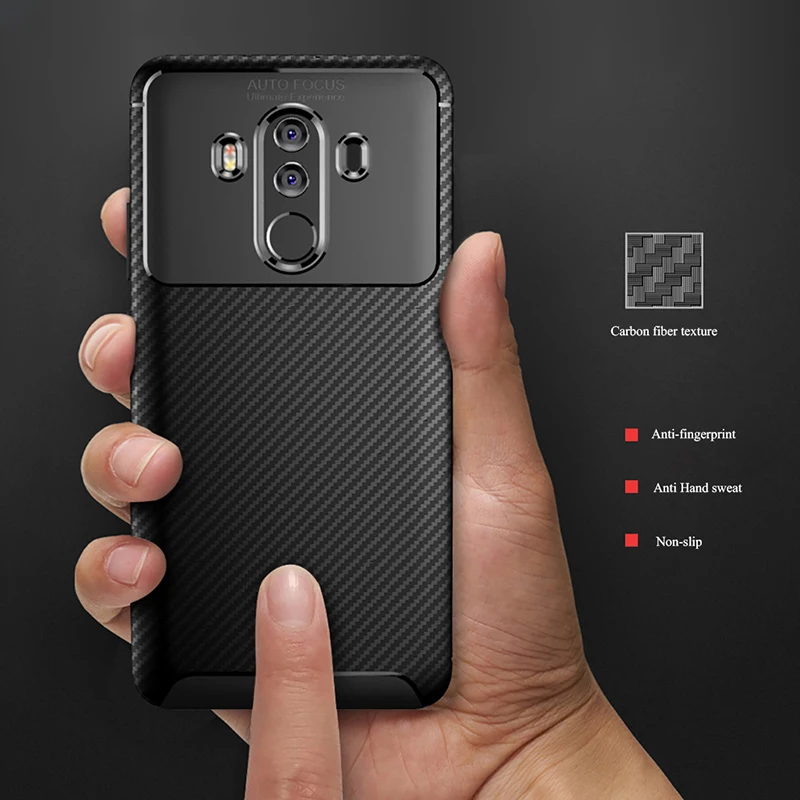 Чехол Ikrsses для Huawei Mate 10 Pro роскошный Ультратонкий силиконовый мягкий ТПУ чехол из