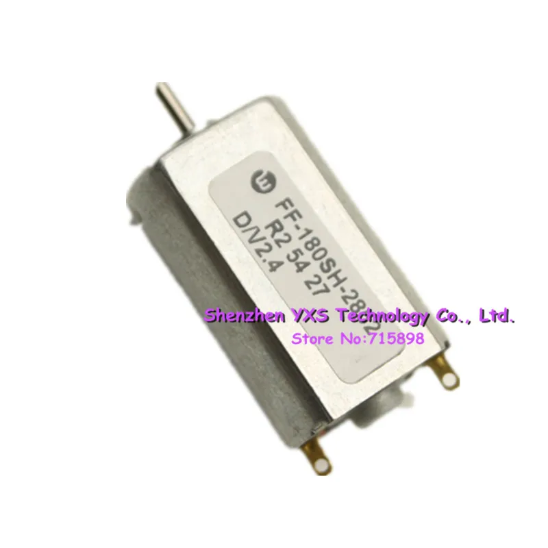 10 шт./лот FF 180SH 180 мотор игрушечная щётка DC 2 4 V 2852 R2 54 27 D/V2.4 размер 12 мм|motor dc|motor toymotor |