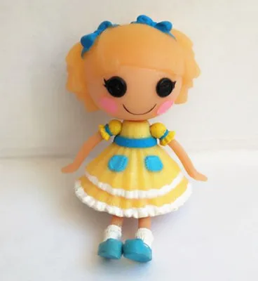 1 шт. 3 дюйма оригинальные MGA куклы Lalaloopsy Мини-куклы для девочек игрушка игровой домик каждый уникальный Lalaloopsy игрушки - Цвет: 5