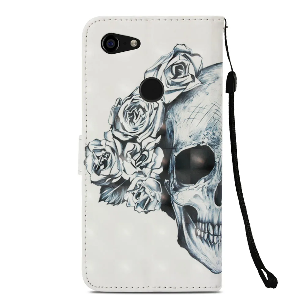 Кожаный чехол-кошелек с откидной крышкой для телефона Google Pixel 3 XL чехол защитный