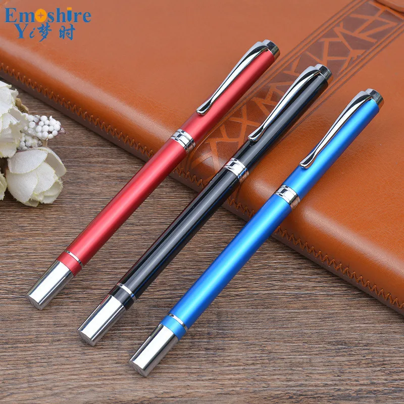 Трехцветная шариковая ручка подарки подпись Женская реклама школьные