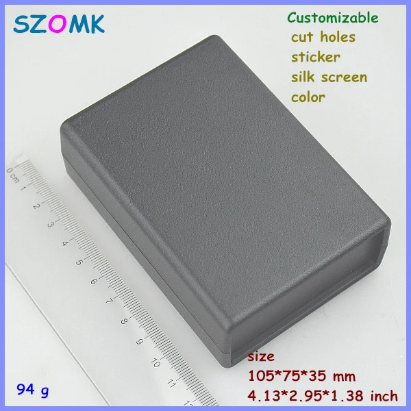 Корпус управления szomk pcb box electronics project чехол (4 шт.) 105*75*35 мм пластиковый корпус
