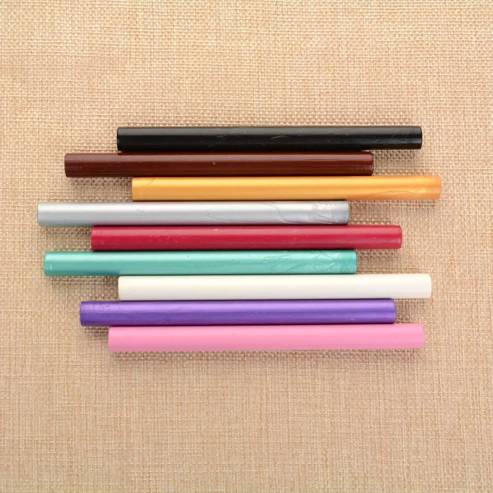 5 шт. DIY штамп восковые свечи для термоплавкий клей пистолет палочки с соединяющим материалом приглашение на празднование свадьбы уплотнение воск модный подарок украшения