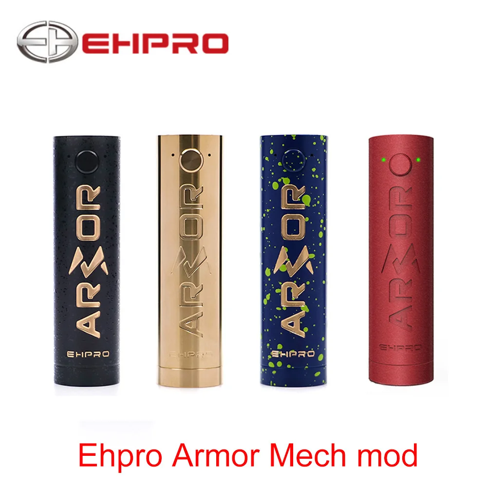 Оригинал Ehpro Armor Prime механический мод черный цвет 510 нить 20700 18650 батарея