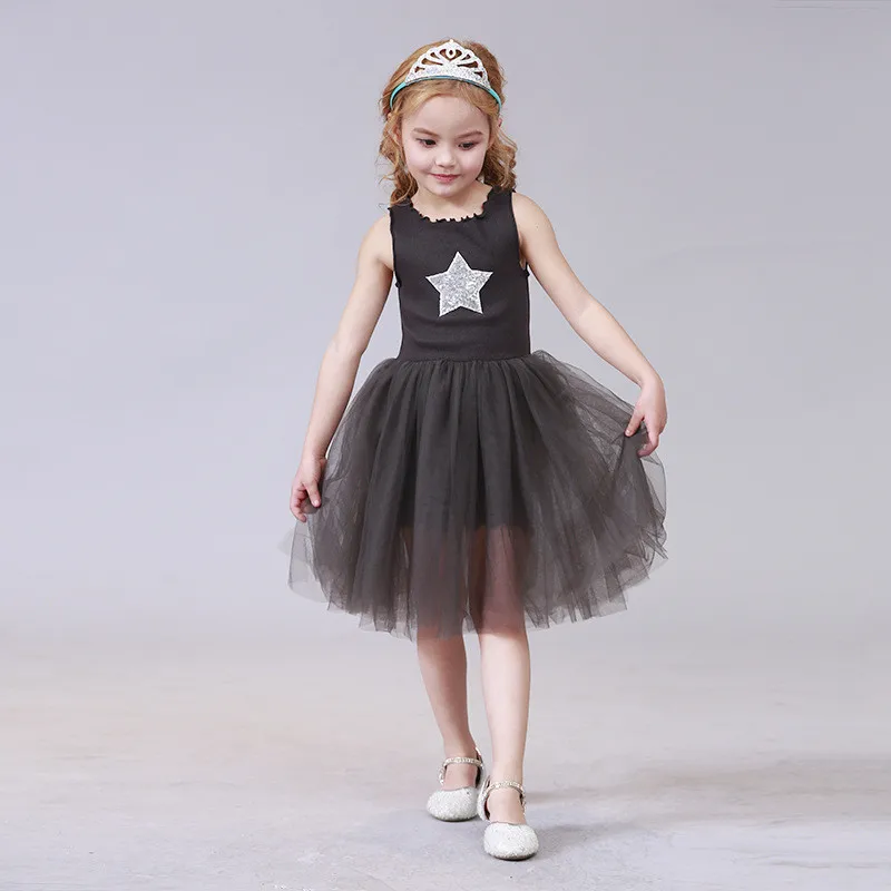 Baby Girls Princess Tutu Dress Flower dress Birthday Party Costume Children Summer Tulle Star | Детская одежда и обувь