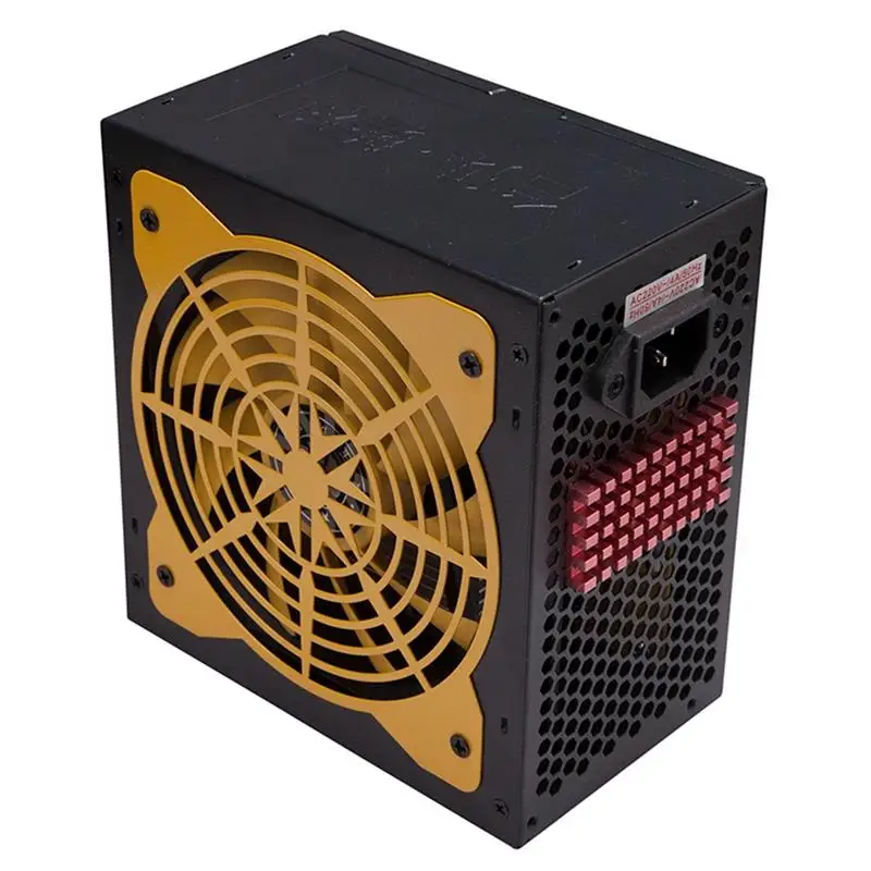 140-260V Max 550W блок питания для компьютера Pc Cpu 12V 20+ 4 pin 120Mm Silent Fan Pcie-E Sata адаптер питания для компьютера Intel Amd U