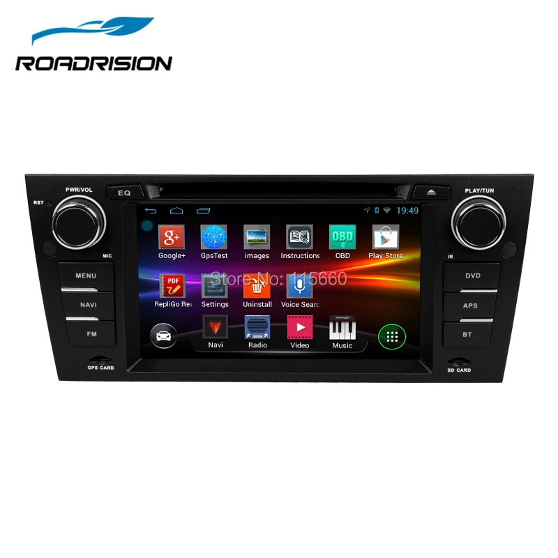 RoadRision автомобильный DVD плеер для BMW E90 E91 E92 E93 Android 6 0 Wifi GPS навигация Canbus Bluetooth