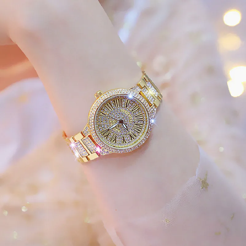 Часы наручные BS женские с римским циферблатом брендовые элегантные модные