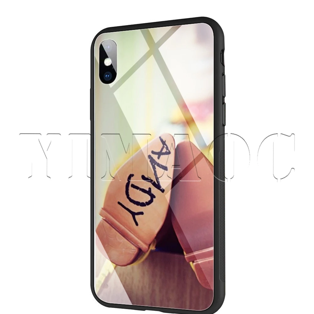 TG9 Чехол YIMAOC Toy Story piza Planet из закаленного стекла для iPhone 11 Pro XS MAX XR X 8 7 6 6S Plus - Цвет: TG9