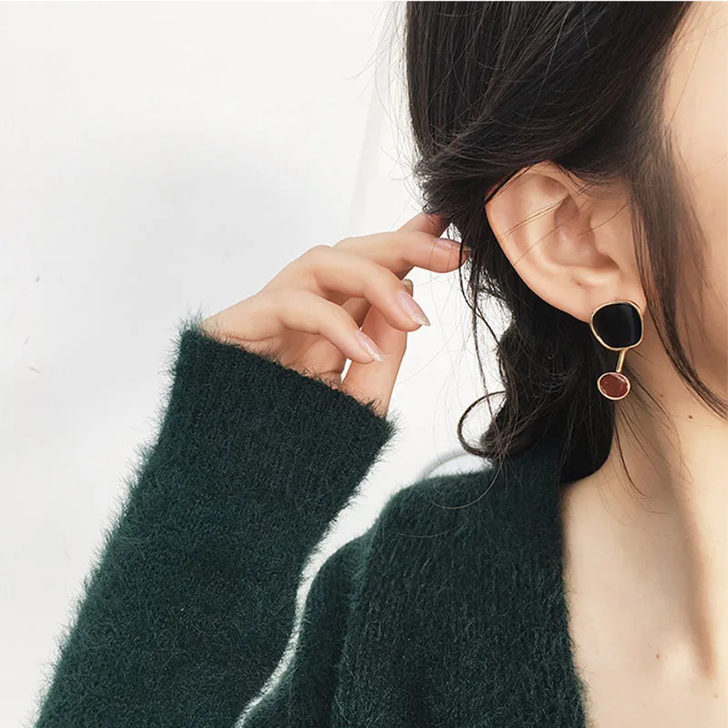 Eye Individual Ear Nails 2019 New Trendy Simple Loop Earrings French Elegant Crystal Pearls | Украшения и аксессуары