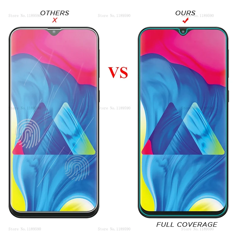 Защитное стекло для Samsung Galaxy A50 A30 2019 защита экрана закаленное M10 M20 M30 A10 A40 A60 A70 A90