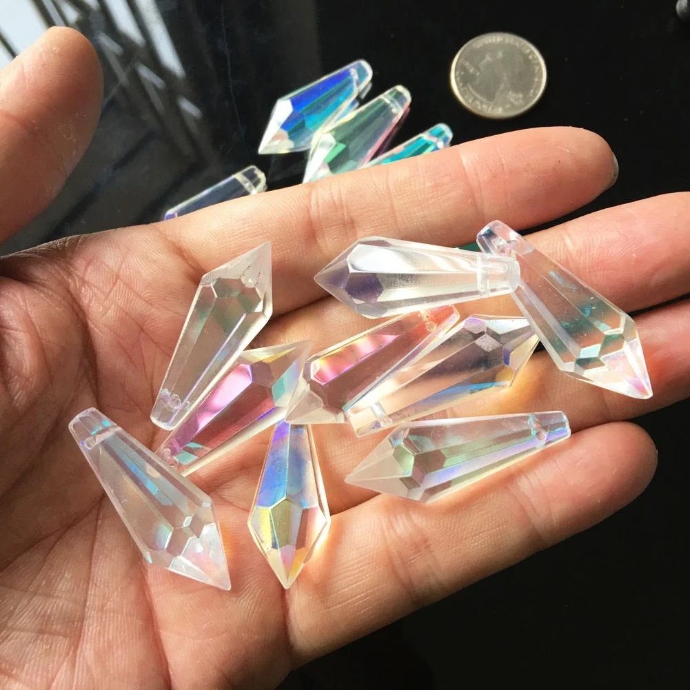 5 шт. Аврора Радуга Suncatcher Люстра хрустальная лампа стеклянная призма 1 дюйма