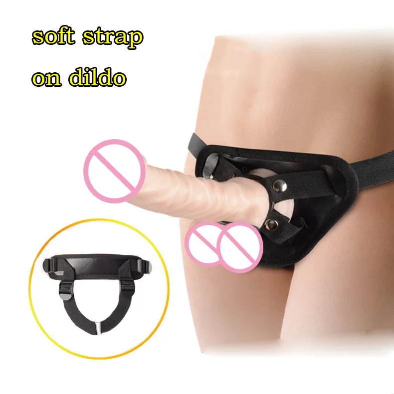 Силиконовые фаллоимитаторы страпон ремни фаллоимитатор Реалистичная присоска