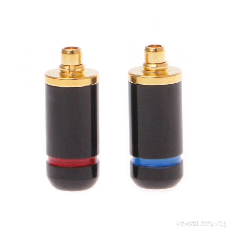 1 Pair Black/Silver 3.2mm DIY Earphone Connector Plug For MMCX SE535 SE215 UE900 | Обустройство дома