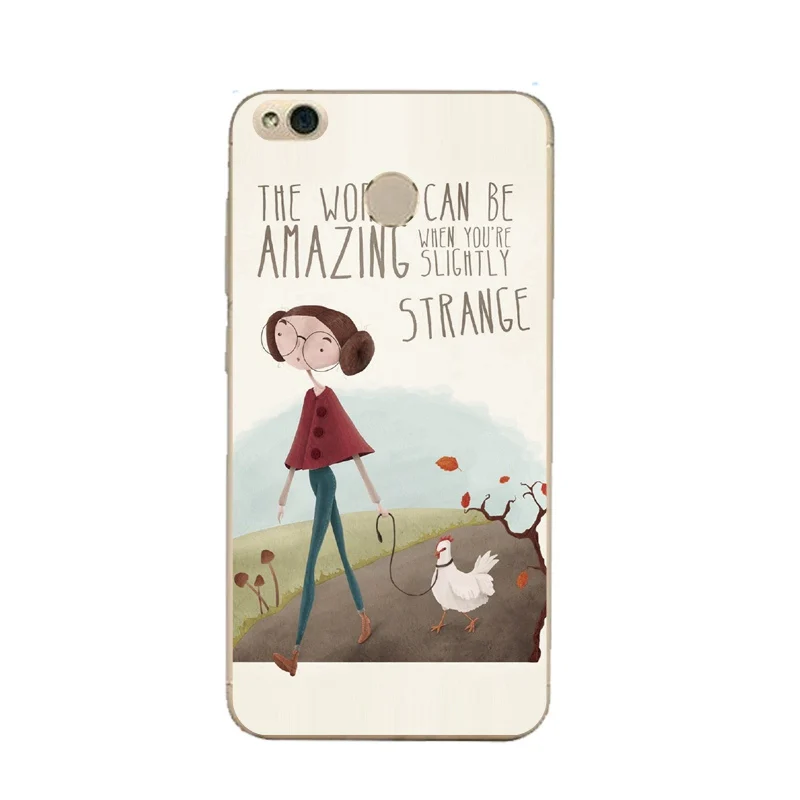 Fashion girl cat dog mum Fox flower Soft Clear TPU Phone Case For xiaomi redmi 4x 4a note5a note4x 5s mi6 note3 Free Shipping | Мобильные