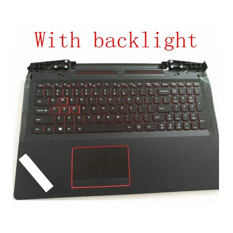 Новая клавиатура для Lenovo IdeaPad Y700 15 верхняя крышка сенсорной панели английская