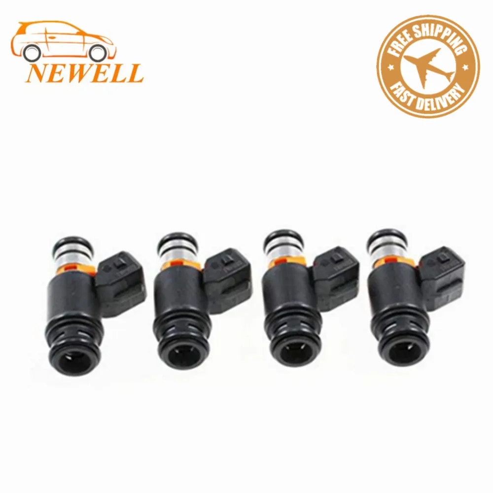 4 шт. топливный инжектор для Golf &amp Jetta 99-02 EuroVAN 97 99-00 VW JETTA 021906031D FJ573 M739 4J1612 IWP-022 IWP022 |