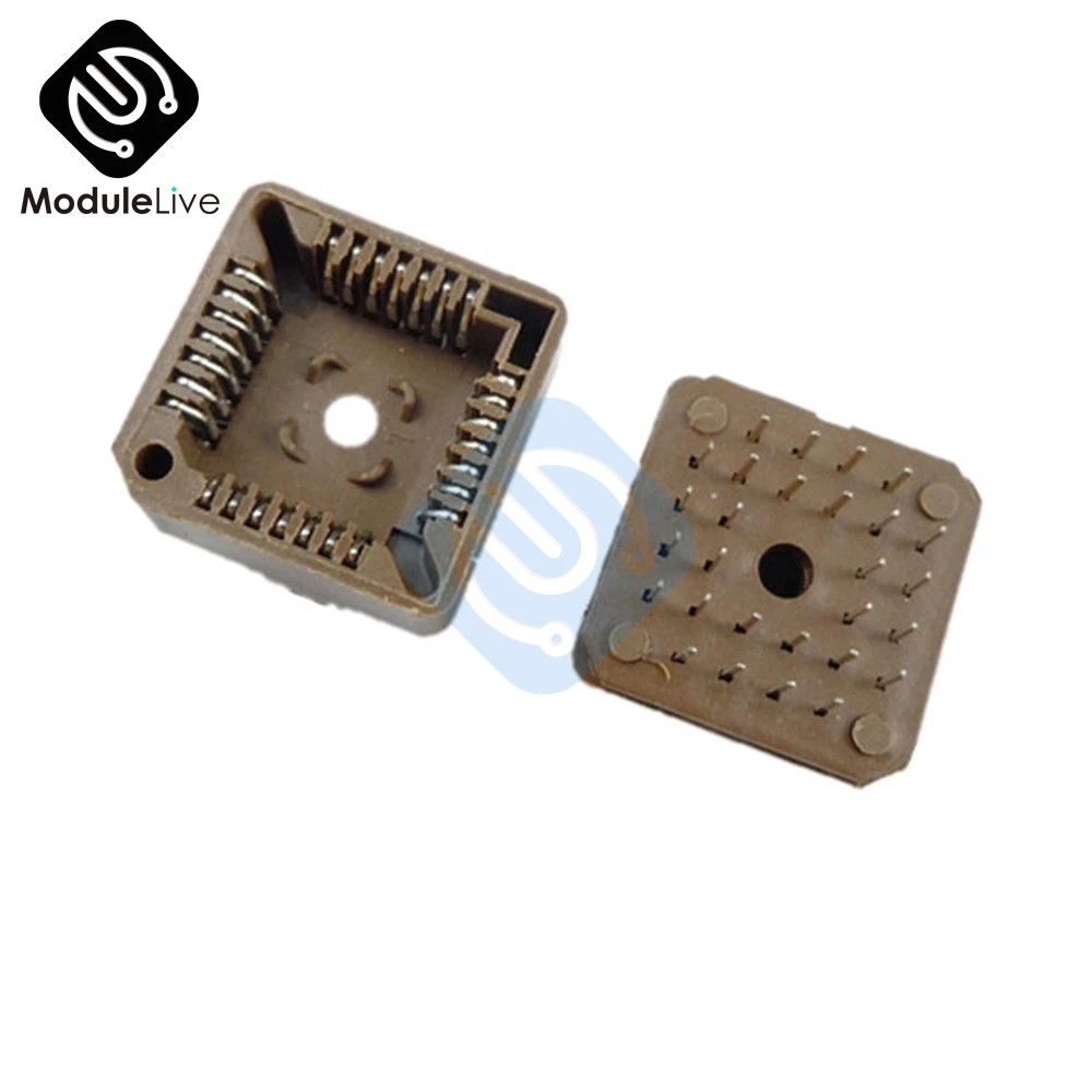 Прямые контакты PLCC28 DIP IC 5 шт.|pin pin|pin dippins ic socket |