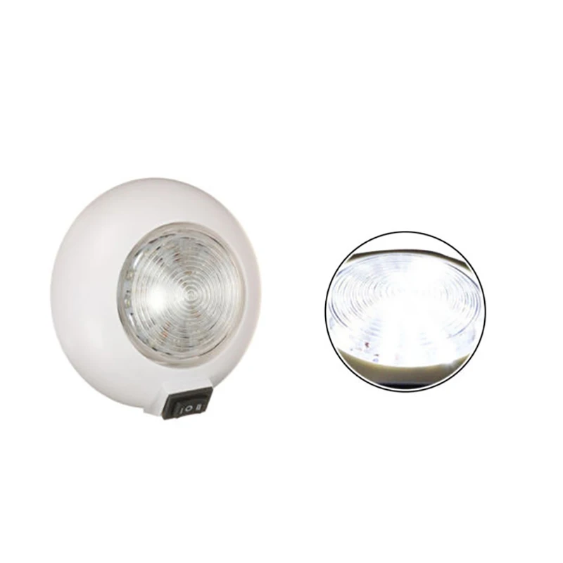 TIOODRE LED 12 В Белый RV Караван внутренний потолочный купол свет 7 2 Вт Автомобильный