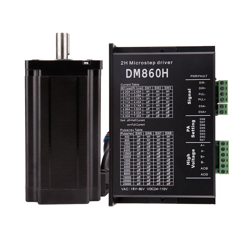 1 шт. J 8618HB5401 2 фазы 86 шаговый двигатель с высоким крутящим моментом 4 свинцовый 12нм