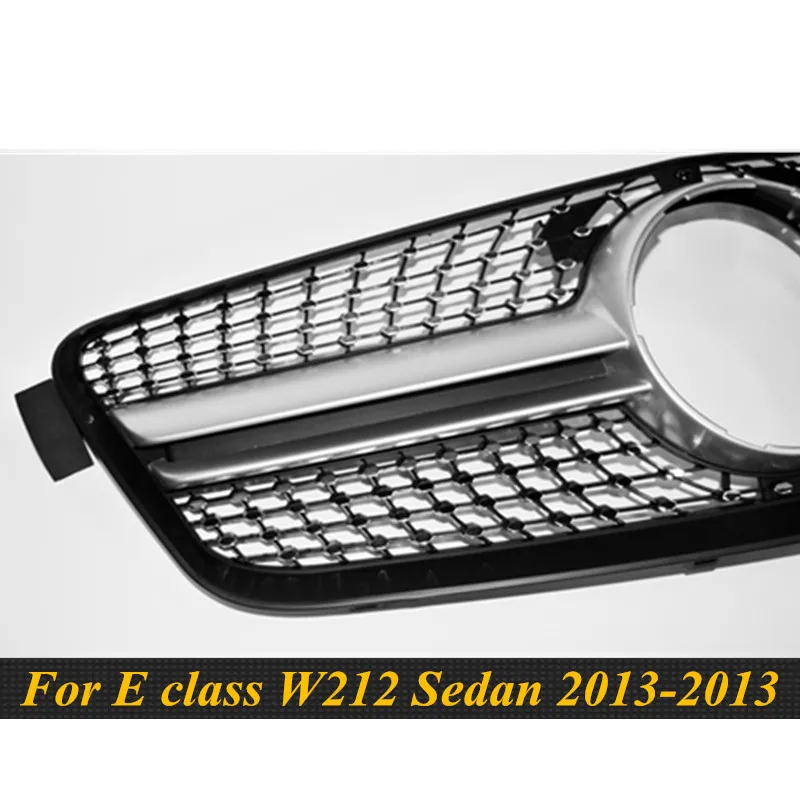 W212 бриллиантовый гриль передний бампер решетка для Mercedes E Class Sedan 2010 - 2013 E200 E250 E300 E350