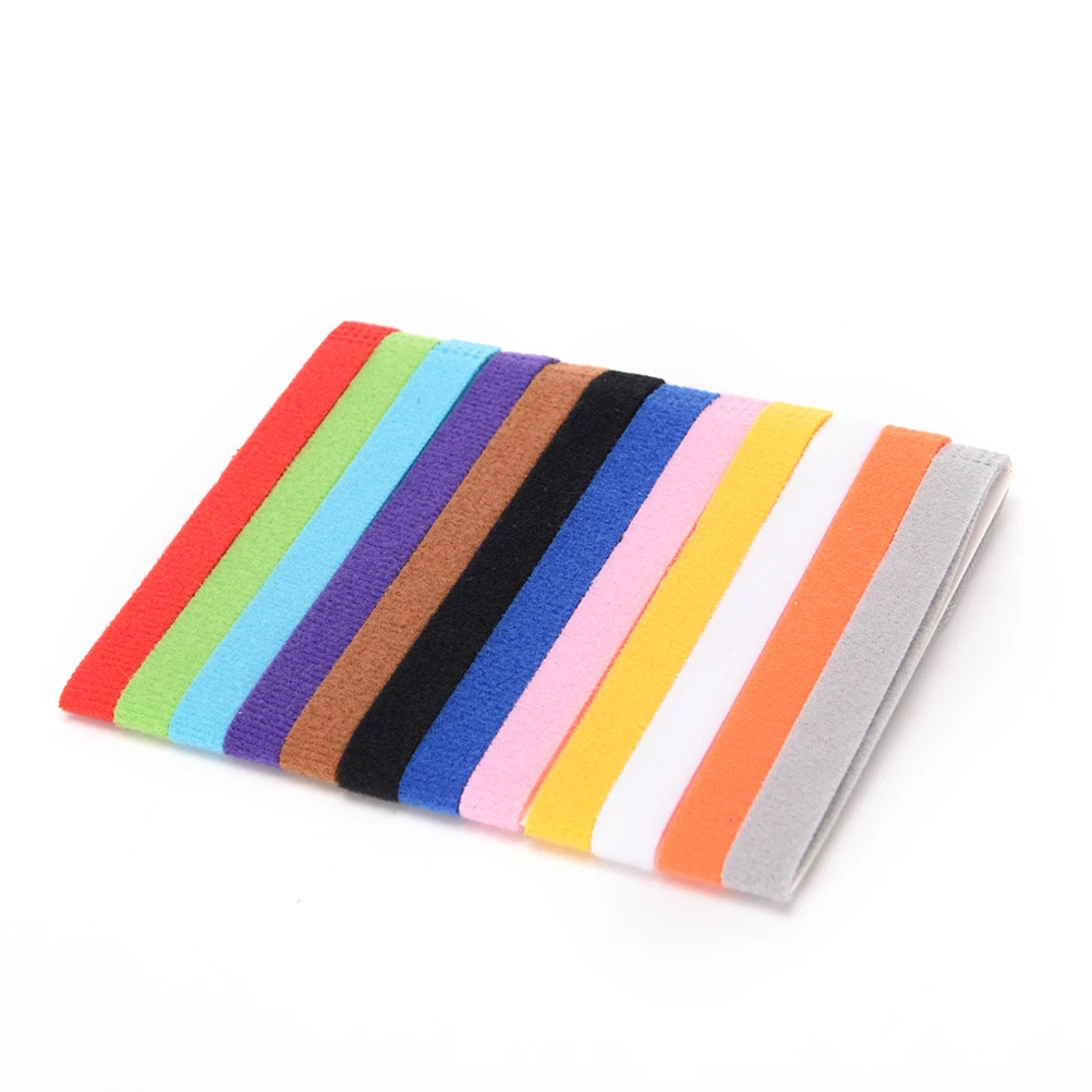 12 шт./компл. регулируемые нейлоновые ошейники для идентификации маленьких собак