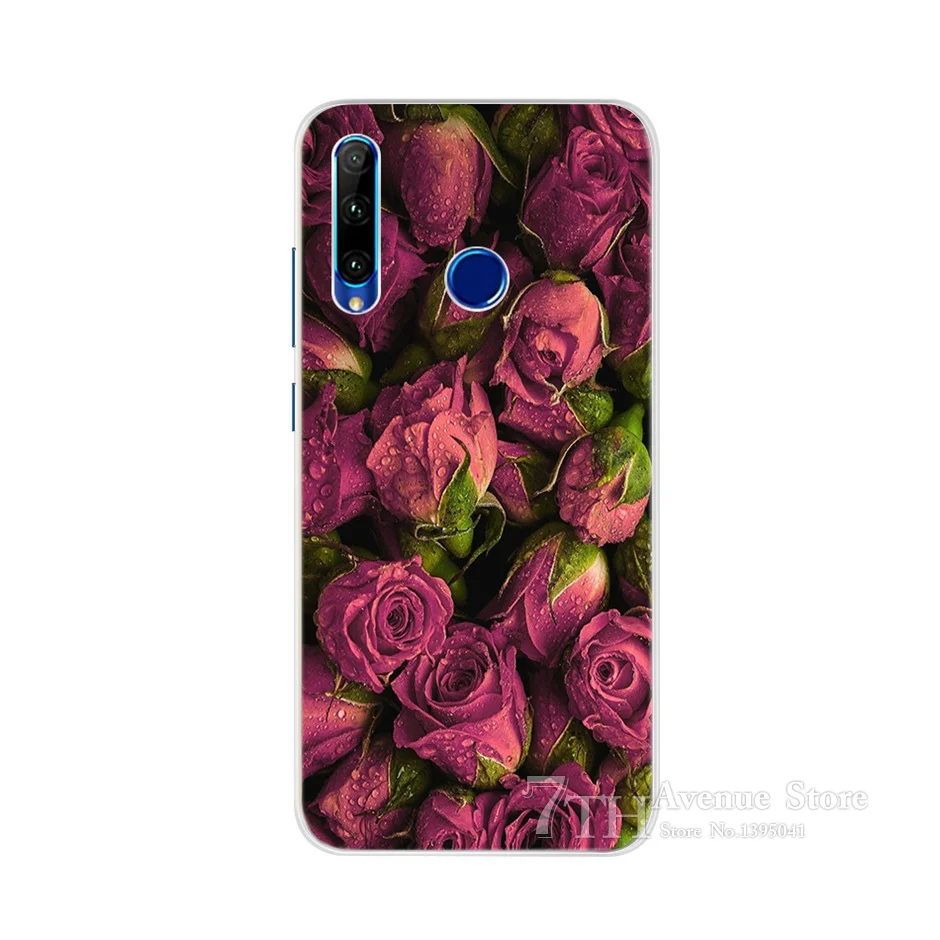 Многоцветный Чехол для Honor 10i, мягкий силиконовый чехол с мультипликационным принтом для Huawei Honor 10i HRY-LX1, HRY-LX1T, задняя крышка, чехол для телефона Honor 10i 10 i 6,21" - Цвет: Многоцветный